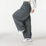 Парашютные штаны Flight Jordan, серый - фото 6