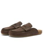 Мокасины с шитьем Jw Anderson, Deep Walnut - фото 2