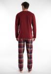Пижамный комплект TOM TAILOR SET, Rot Mittel Karo/Red - фото 2