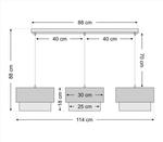 Подвесной светильник BPSKoncept Light Line Boho, бежевый - черный - фото 7