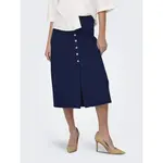 Юбка Only Jany Long, синий - фото