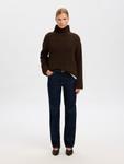 Свитер SELECTED SLFGABRIELLA, темно-коричневый - фото 5