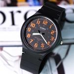 Мужские молодежные черные часы MW-240-4B CASIO - фото 4