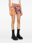 Шорты Outline Barocco Versace Jeans Couture, оранжевый - фото 3