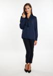 Блуза faina Button-down blouse, Marine/Dark Blue - фото 2