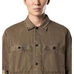 Рубашка с коротким рукавом Compass Patch STONE ISLAND, коричневый - фото 5