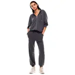 Толстовка EA7 EMPORIO ARMANI Train Core Relax full zip, серый - фото 5