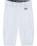 Брюки Under Armour Kids Utility Softball Pants 22, белый/черный - фото