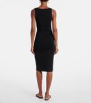 Джерси миди-платье Toteme, черный - фото 3