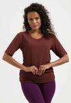 Футболка Urban Goddess Basic T-shirt, Marron/Brown - фото