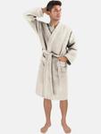 Халат normani Short Bathrobe, бежевый - фото 4