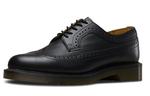Кроссовки 3989 brogue smooth leather 'black' Dr. Martens, черный - фото 3