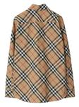 Рубашка в клетку Burberry, коричневый - фото 5