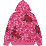 Бейп х антисошиал сошиал клаб худи на молнии A BATHING APE, розовый - фото 3