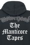 Толстовка с капюшоном Motörhead The Manticore Tapes, черный - фото 3