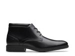 Ботинки Clarks Steadwall Mid Chukka Boot, Black Leather - фото 2
