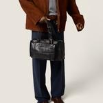 Шоппер из наппы Utilitaire MIU MIU, черный - фото 2