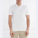Рубашка-Поло Prime классического кроя Boss, белый - фото