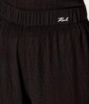 Брюки Flare fit Karl Lagerfeld, черный - фото 4