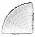 Полка для душа Kadax, серебряный - фото 2