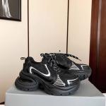 Массивные кроссовки женские низкие Space Silver/Black BENZI, Gunmetal Gray - фото 8