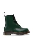 Ботинки Dr. Martens 1460 Smooth на шнуровке, зеленый / черный - фото 2