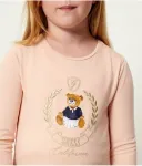 Блуза regular fit Guess, персиковый - фото 4