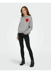 Джемпер JDY Jumper, Light Grey Melange/Light Grey - фото 2