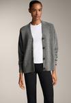 Кардиган OYSHO SOFT KNIT BUTTON, Light Grey - фото 5