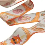 Шёлковый платок Женский Оранжевый HERMES - фото 2