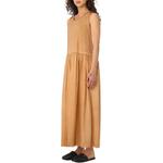 UMA WANG Женское платье без рукавов Saffron Brown - фото 7