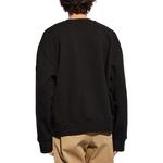 Логотип с принтом свитшот Moncler, черный - фото 5