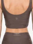 Спортивный бюстгальтер Beba Macron, коричневый - фото 4