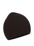 Шапка бини Potamy, коричневый - фото
