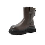 COMELY Женские ботинки Black/Coffee - фото 4