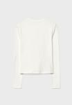 Топ Stradivarius ROUND NECK, Beige - фото 6