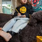 Детская толстовка Drew House, черный - фото