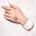 Pandora Женское колье из розового золота - фото 4