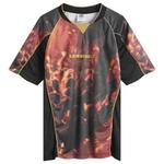 Рубашка-Реглан с панелями Umbro, черный - фото