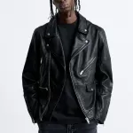 Куртка мужская черная Zara, черный - фото 3