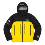Куртка x the north face taped seam shell jacket 'yellow black blue' Supreme, желтый - фото