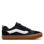 Кроссовки Vans U Knu Skool VN0009QCB9M1 Black/Gum, черный - фото