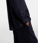 Оверсайз рубашка Toteme, Navy - фото 5