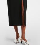 Платье-миди с водолазкой Vince, черный - фото 5