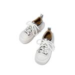 Низкие женские скейтерские кроссовки SELAIYA, серебристые - фото 4