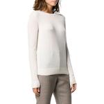 Длинный рукав свитер THEORY, белый - фото 6