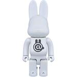 BE@RBRICK Bearbrick Rabbrick Chrome White - фото 2
