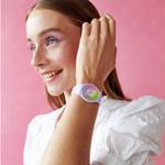 SWATCH Часы Unisex 34mm Purple Watch SS09V101 - фото 4