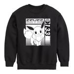 Мальчики 8–20 лет Pokemon Eevee 133, флис Licensed Character, черный - фото