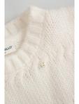 вязаный свитер цвета экрю Coccodrillo - фото 7